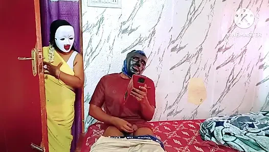 Stiefmutter erwischte ihren stiefsohn beim. Was kommt als nächstes? - volles tamilisches Audio mit echtem lautem stöhnen