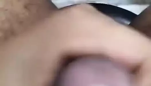 Siyah yarak boşalmaya hazır