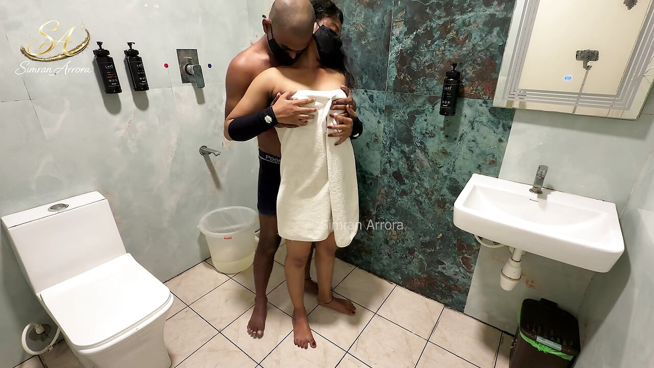 Amateur Couple's Steamy Private Bathroom Encounter