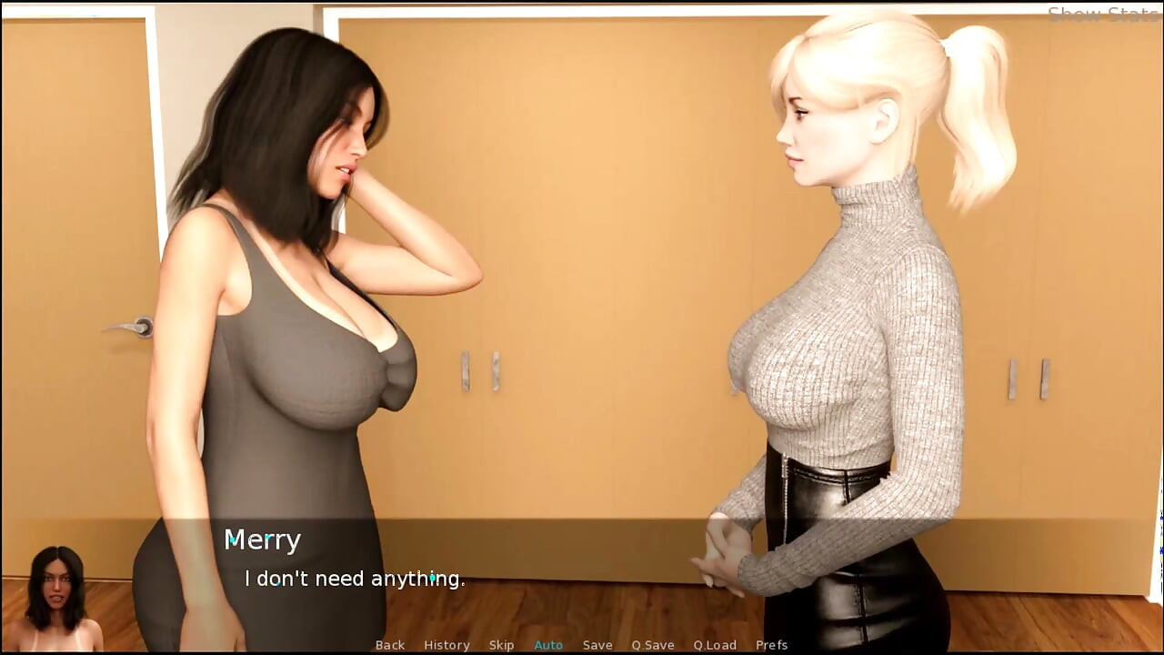Project hot wife #12 - Merry gave Ed a blow job in the shower ... Gemma and Merry played with each others pussy.