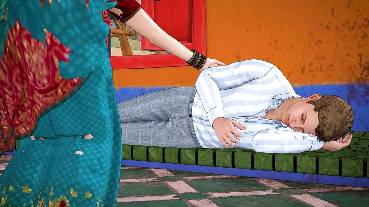 Anh rể giúp chị dâu góa phụ của mình bằng cách đụ cô ấy