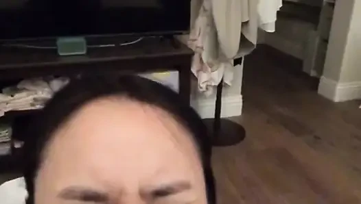 Daddy’s good girl likes to clean my dirty asshole with her tongue