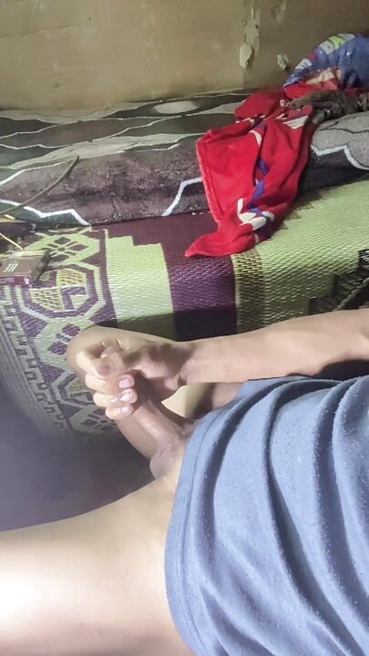 Typ genießt sperma-zeit