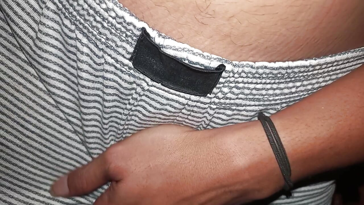 Teen boy close up his body