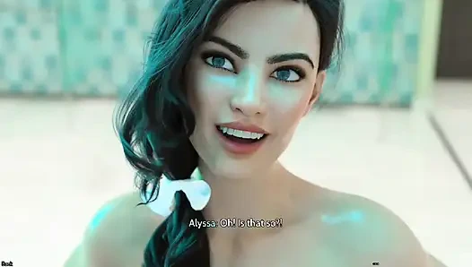 My dance partner teaching me dance