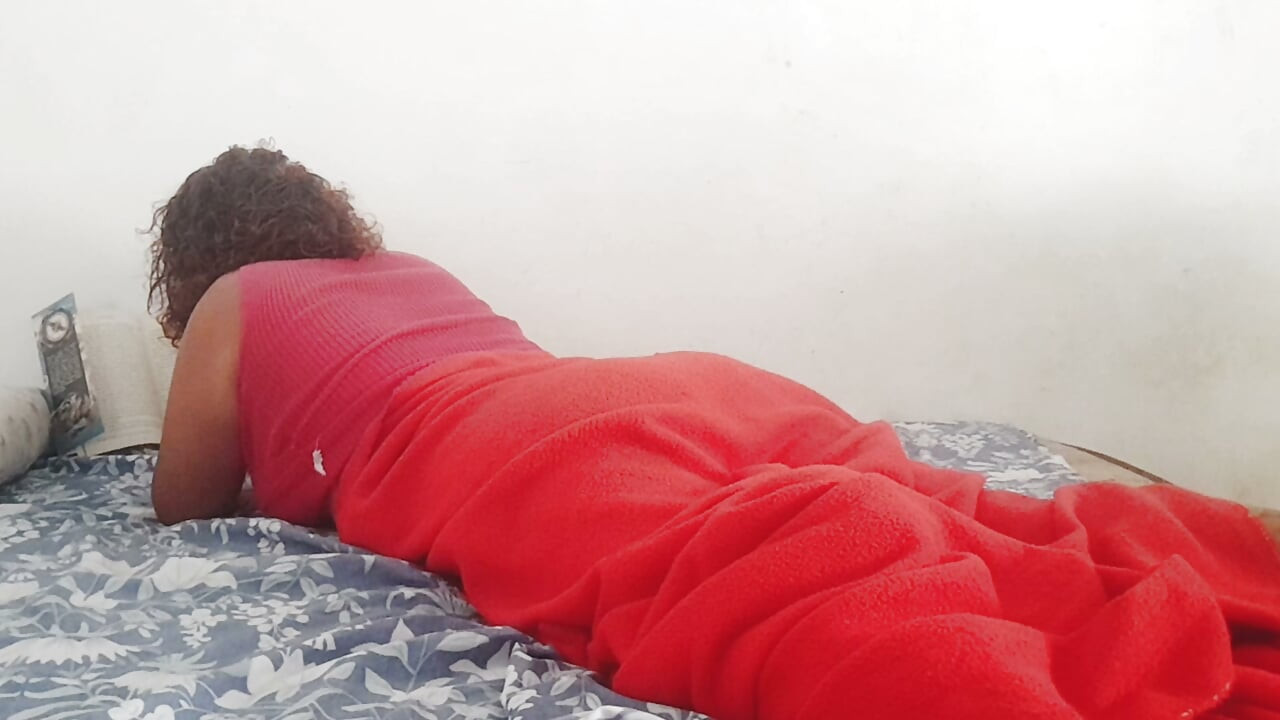 Young girl reading a book while the neighbor has sex with her and ejaculates inside her.