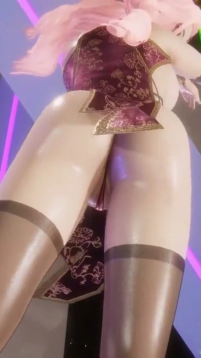 MMD MINNIE - Cherry Sky - Seraphine Sexy Kpop Dance League of Legends Hentai Uncensored 4K 60FPS | Clip 2