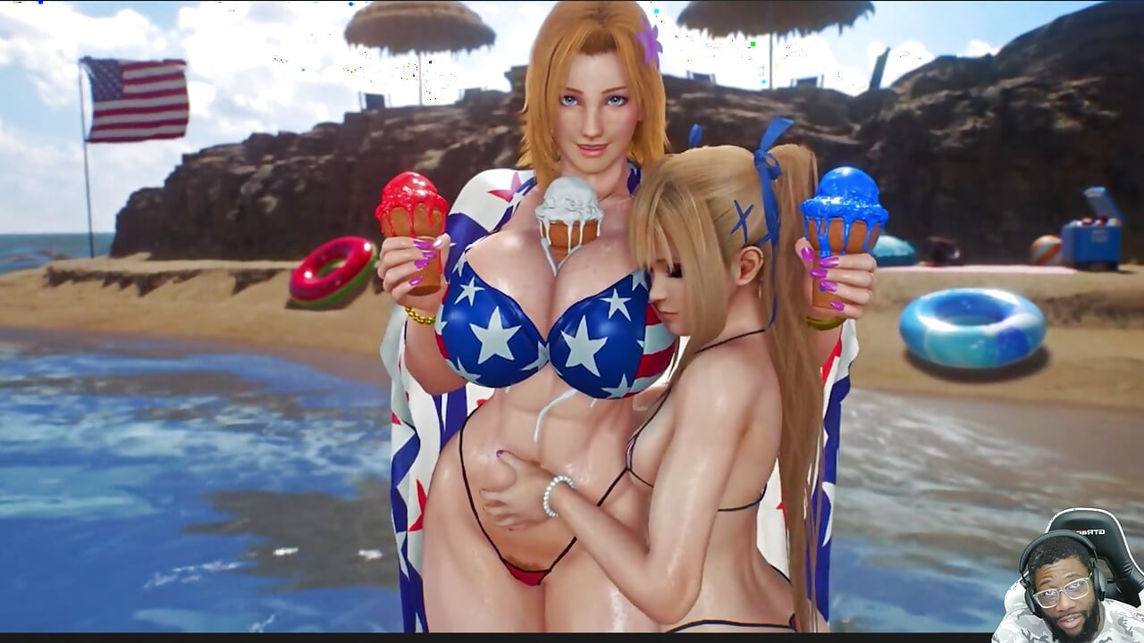Lara Croft Gets Her Ass Fucked, Bald Pussy Chell Fucks the Cube, Petite Marie Motorboats America