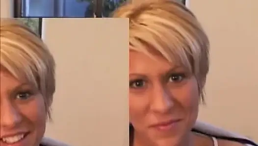 Göğüsler onun darbeleri ne kadar sert ise o kadar sert sikiliyor