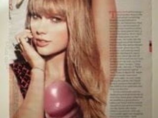 Taylor Swift sperma eerbetoon bukkake nr. 3