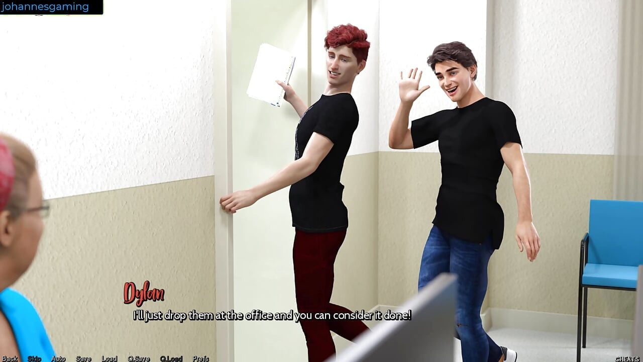 Freshwoman - my first delivery ended with fucking