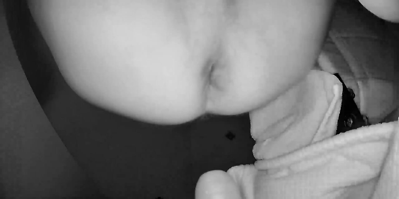 Close up butt plugging