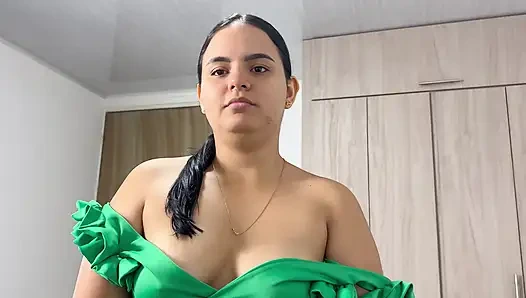 Home alone with my stepbrother, I need some cum