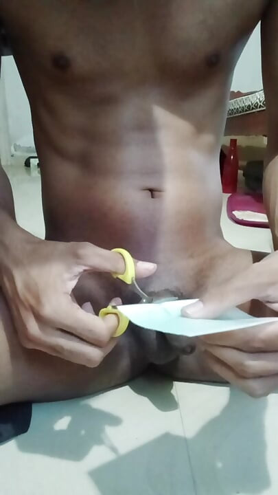 Male waxing demo