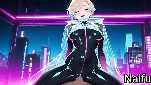 Girl got fucked anal and pussy ai