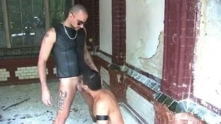 Nasty Toilet Blowjob