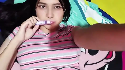 Stepmom Shares Bed with Stepson: Naughty Nighttime Fun! (real Homemade)