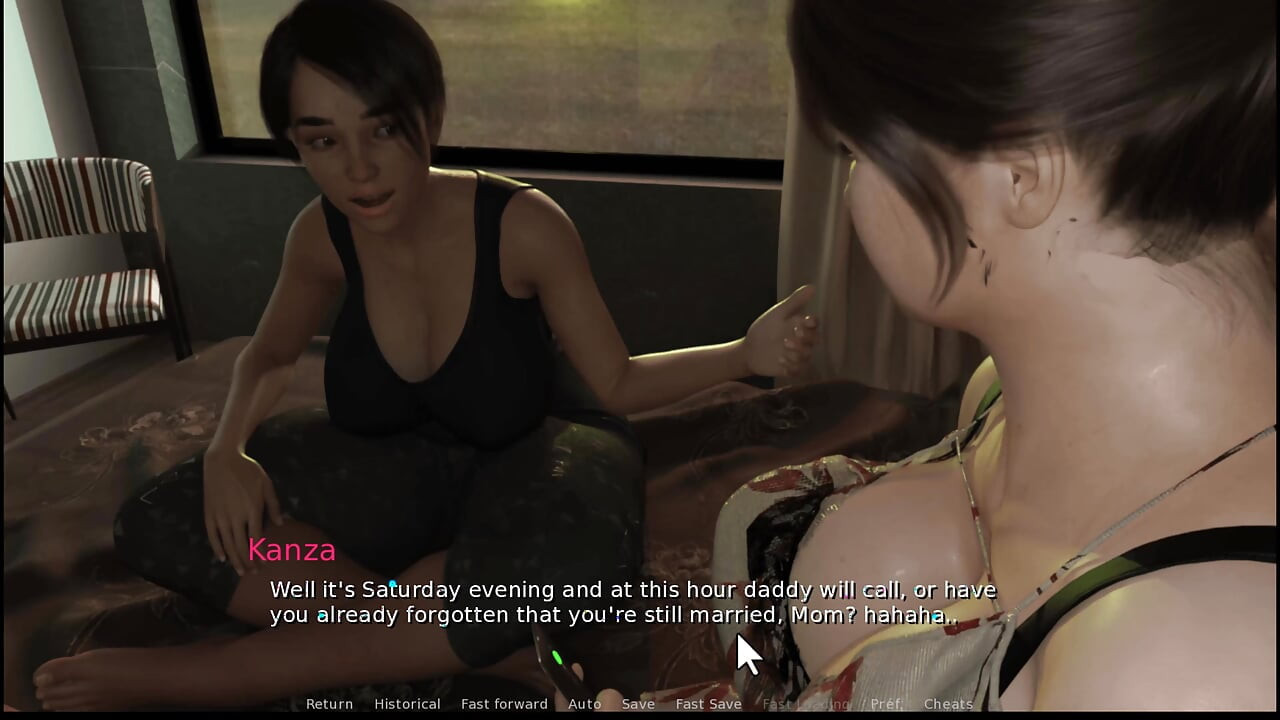 Metf: kanza dan radia lagi mandi bareng