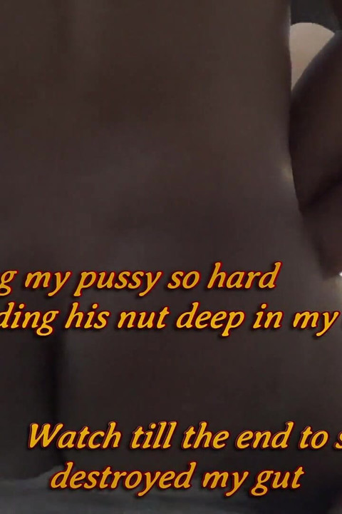 Anh ấy nện âm hộ của tôi rất mạnh, tôi cảm thấy anh ấy phát nổ hạt của anh ấy sâu trong tôi