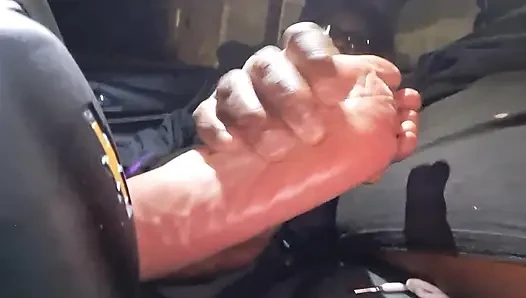 Lulusex POV BBW Feet Worship, Big Titty Sucking N Handjobs