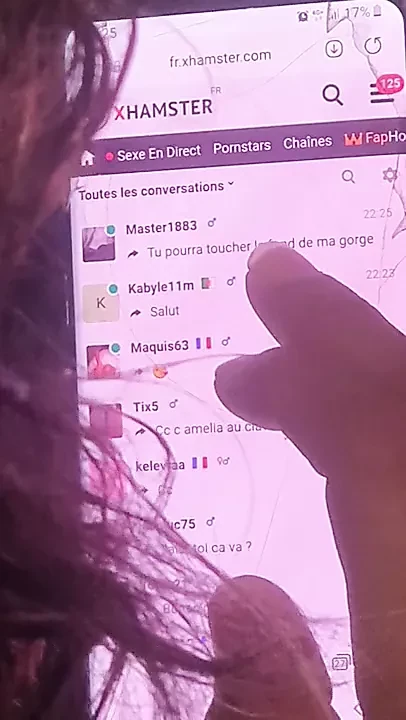 Elle parle a ces amants quand je la baise part1