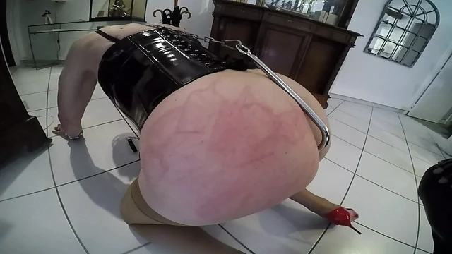 Anal hooked slut whipped