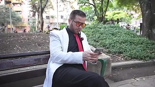 Hardcore Anal--we Challenged a Stranger to Have a Wild Threesome in Our Apartment