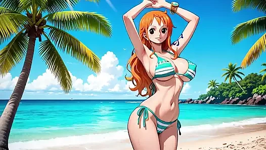 One Piece babes - einteilig weibliche charaktere tanzen
