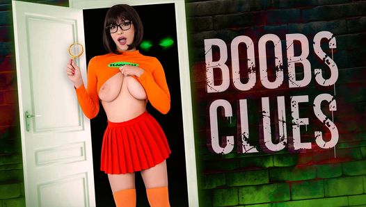 ¡Jinkies! Velma & Fred están tratando de resolver un misterio en una casa espeluznante, pero en su lugar follan
