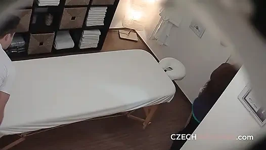 Brunette Moans as She's Fingered to Climax