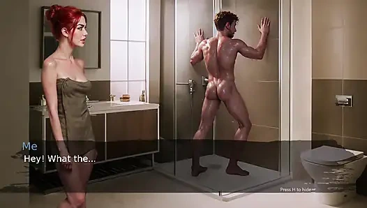 Adik tiriku pengen nyepong kontol abang tirinya di kamar mandi