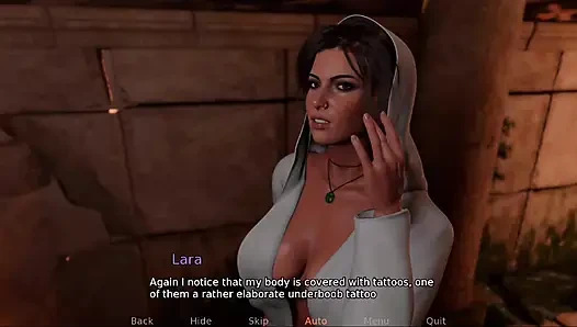 Croft adventure #1 - Lara can't stop thinking about the lesbian