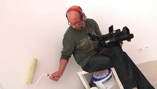 Sesi ngentot liar sandy di sofa casting bokep