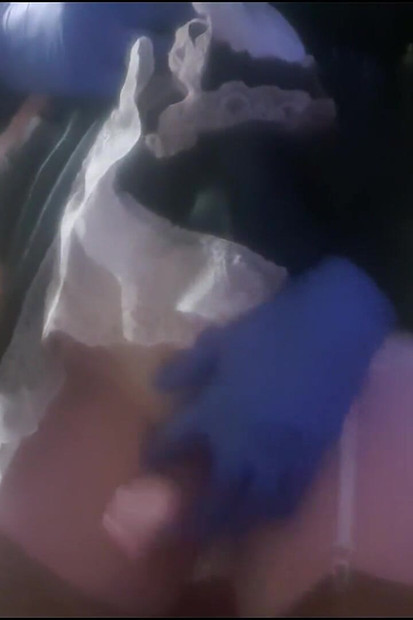Latex Sissy with a Surprise