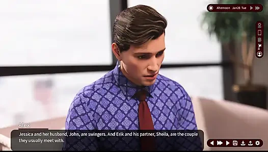 Desire Whispers 21 Emma Alex tarafından şaplak atılmasını istiyor