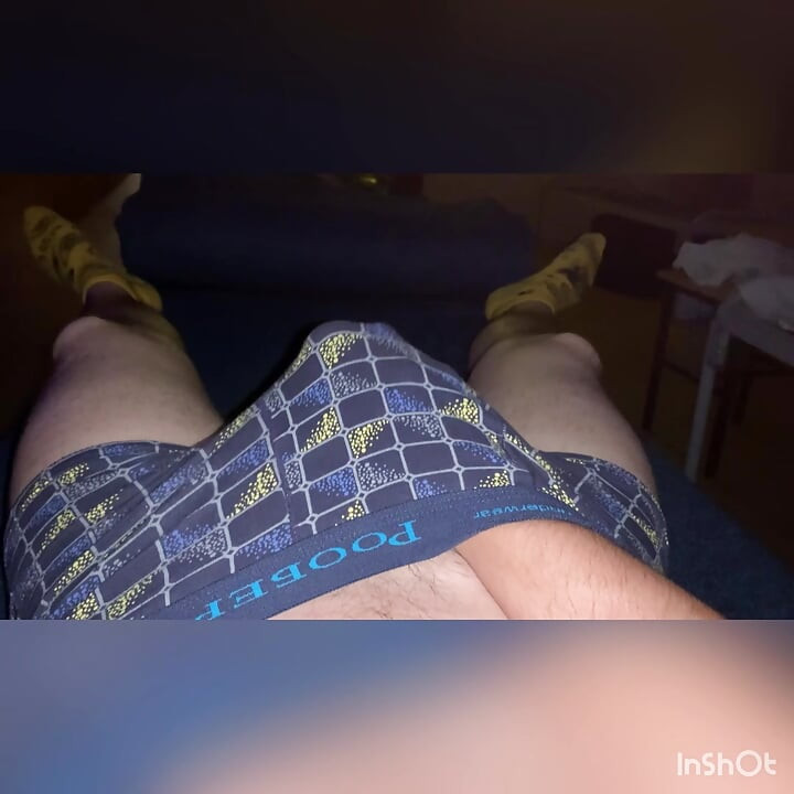 Guy playing with his indoors