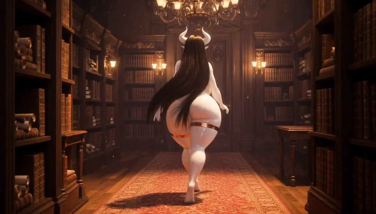 Albedo Forbidden Library - Midnight Tit Play & Sensual Self Touch Episode 4