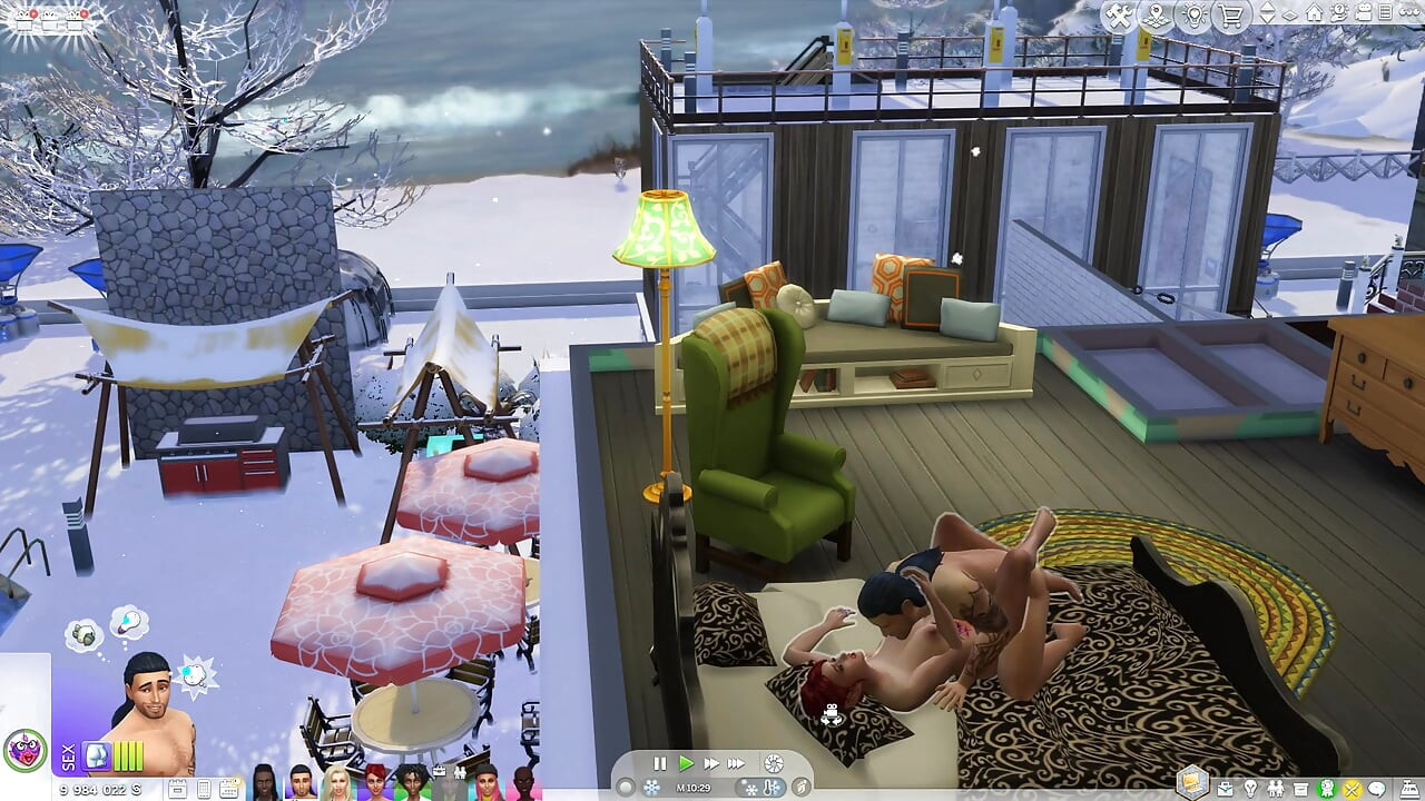 Sexy sims in heiß