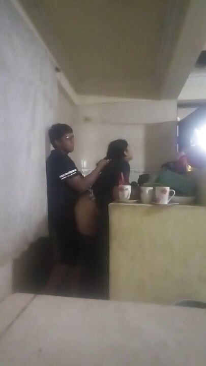 Maid Fucked in the Kitchen (my Wife Almost Found Us Out)