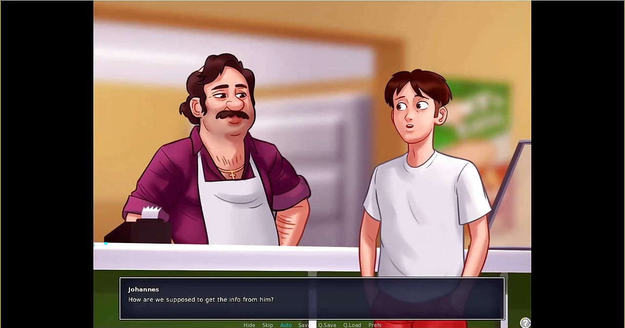 Summertime saga - Eva had her baby ... Johannes fucked Maria while tony was there