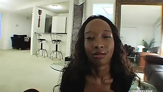 Dark Beauty Stacey Cash Obsessed With Sucking My Fat Black Cock