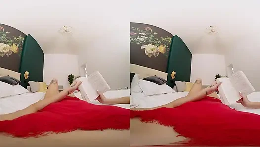 You're So Sexy I Can't Focus on Studying - Female POV VR