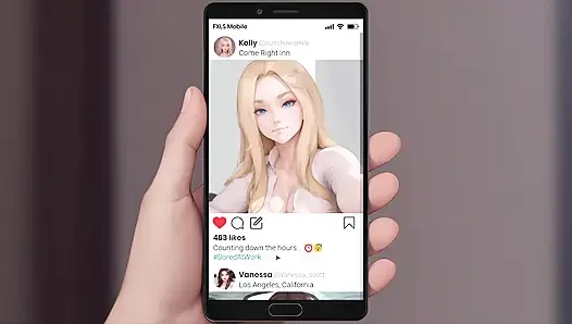 Animation MILf gibt dem Neuling ein sanftes, leidenschaftliches hotel