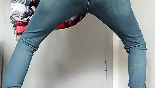 Dünne jeans