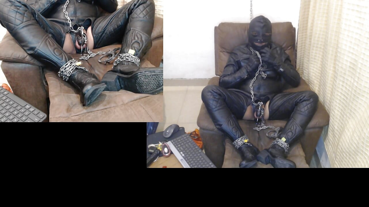 Selfbondage Leather Gay Live