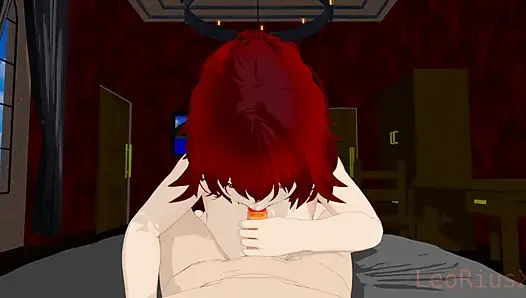 Alice-porno. Alice lässt deinen schwanz sich gut fühlen, hentai-animation