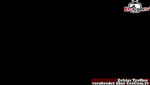 German teen is on a penis and persuades stepbrother
