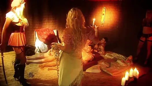 An incredible orgy with pirates and sex slaves