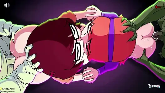 Тайный зритель сцены с трахом (DERPIXON)