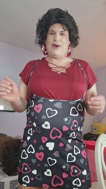 Lingerie show for Daddy and friends story!